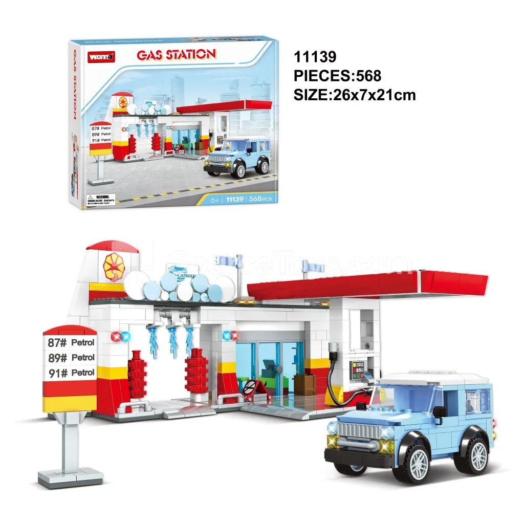 Race Car Series - Gas Station Race Car Series - Gas Station