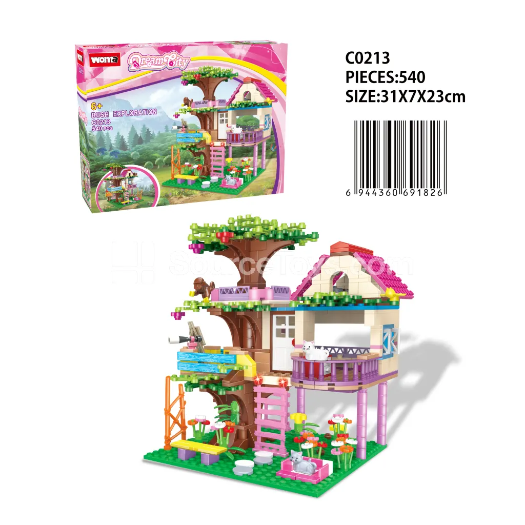 Jungle Tree House Adventure Building Set