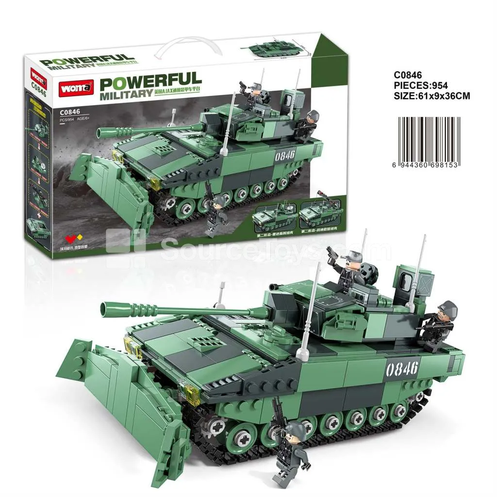 Military Vehicle Building Blocks Set Military Vehicle Building Blocks Set