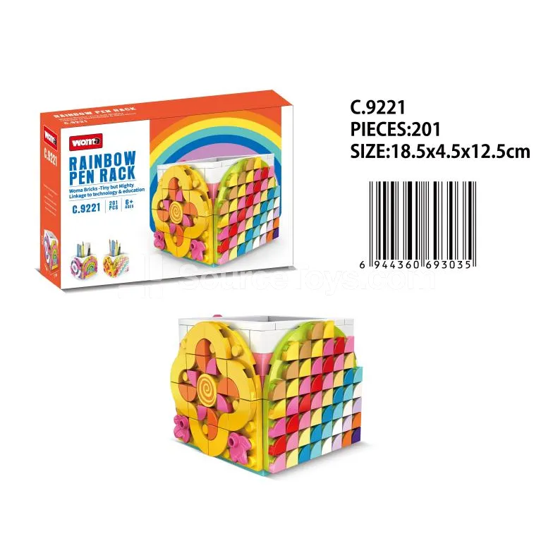 Rainbow Pencil Holder Rainbow Pencil Holder