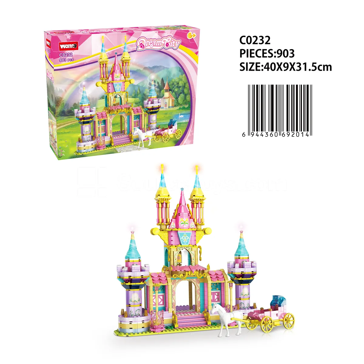 Dream Sweet Castle Building Blocks Dream Sweet Castle Building Blocks