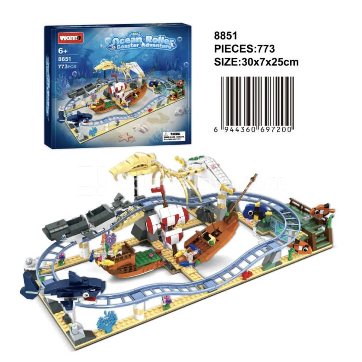Ocean Roller Coaster Adventure Set Ocean Roller Coaster Adventure Set