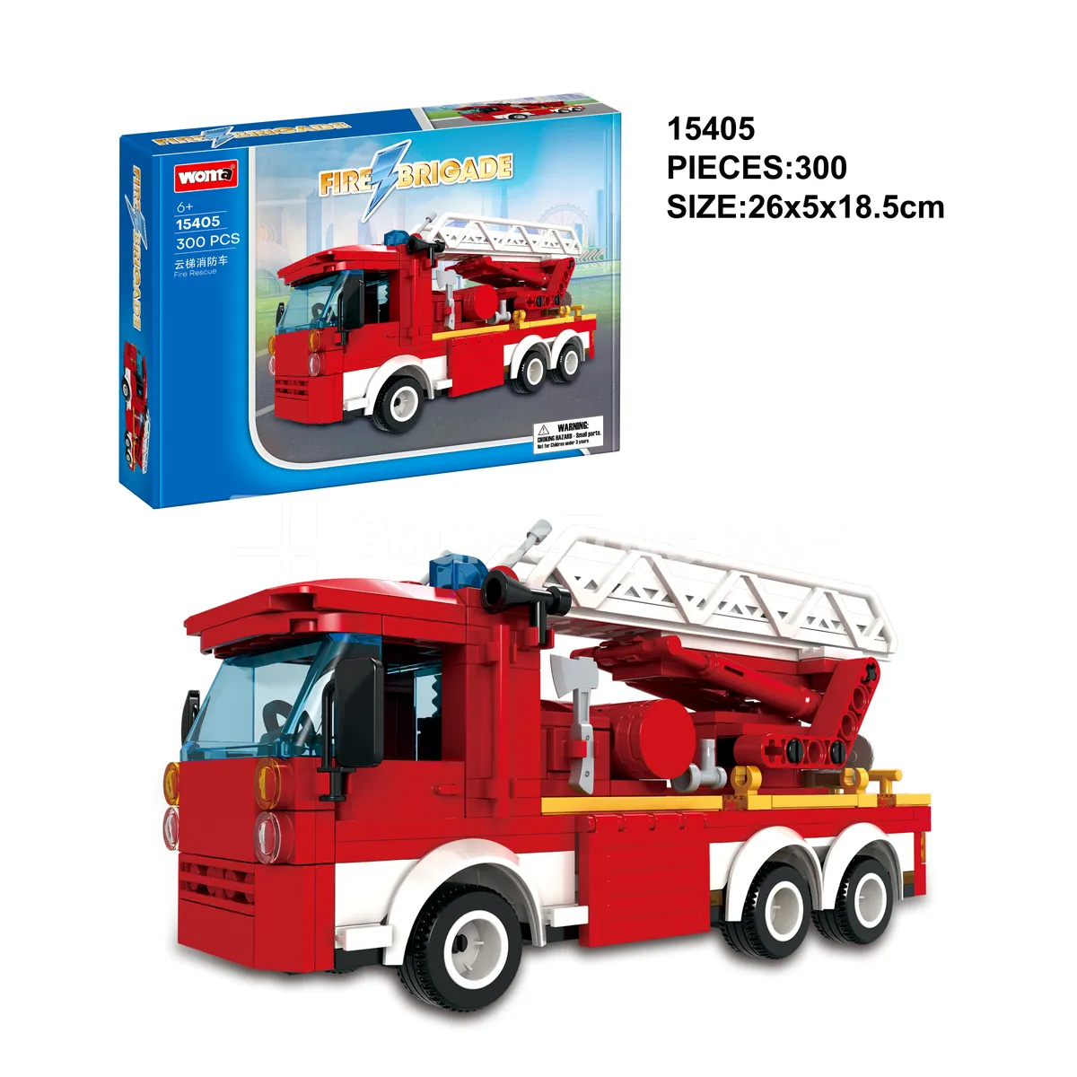 Ladder Fire Truck Building Blocks Ladder Fire Truck Building Blocks