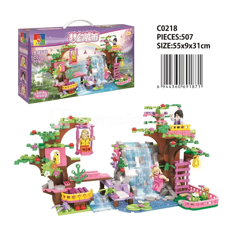 Enchanted Forest Fairy Doll Playset