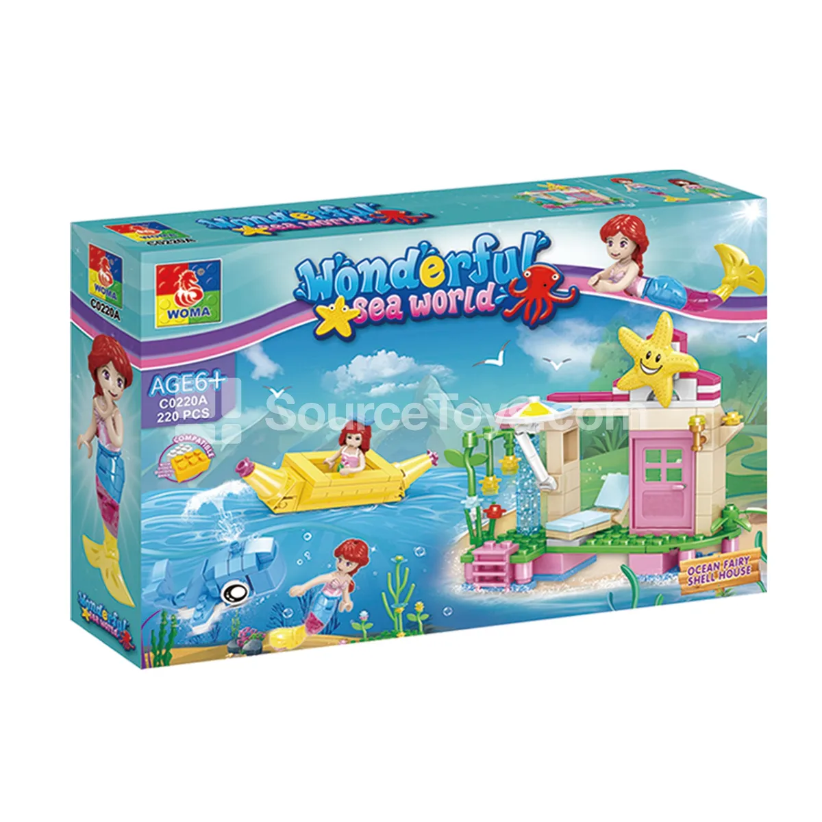 Fantasy Sea Star House Pretend-Play Set Fantasy Sea Star House Pretend-Play Set