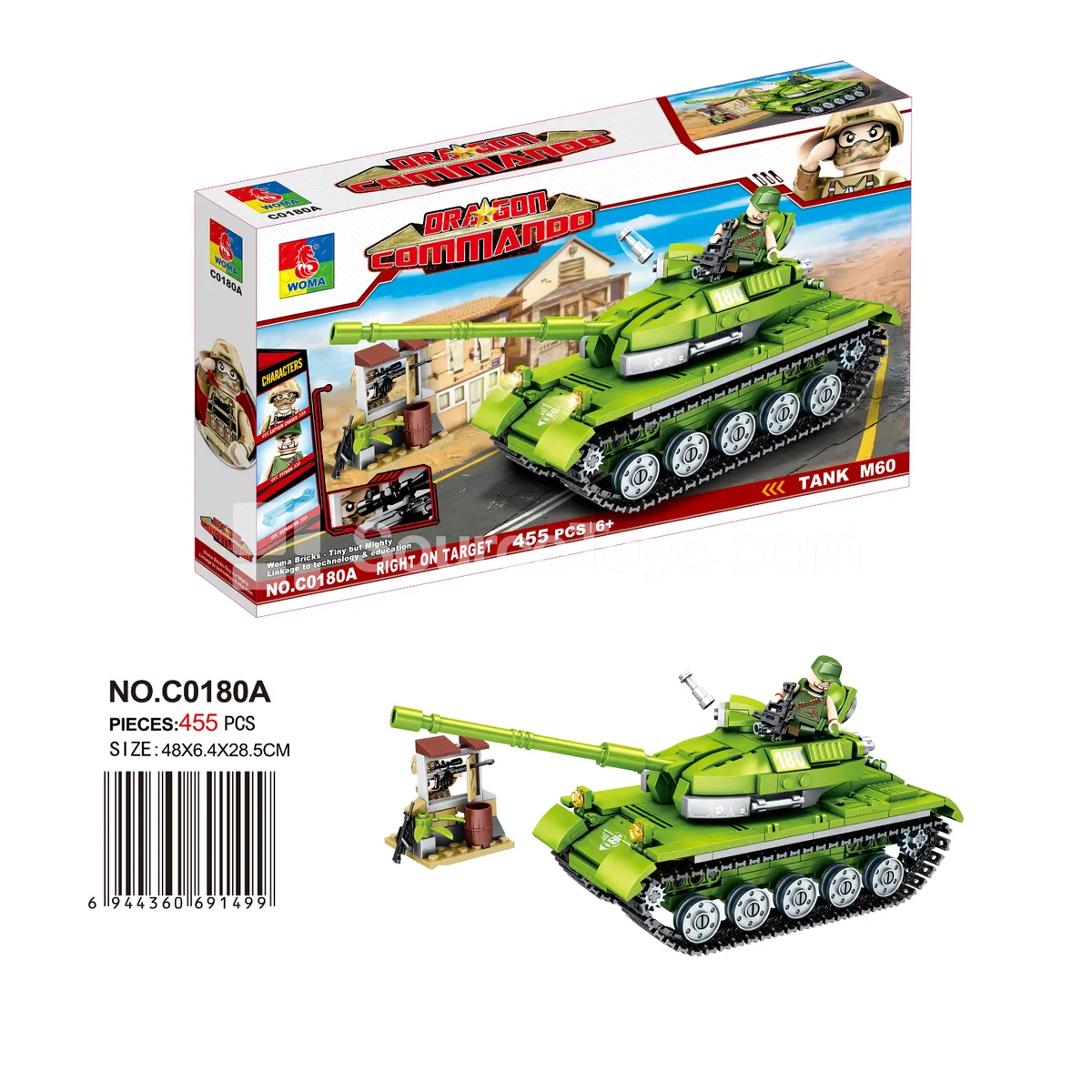Building Blocks - M60 Tank Building Blocks - M60 Tank