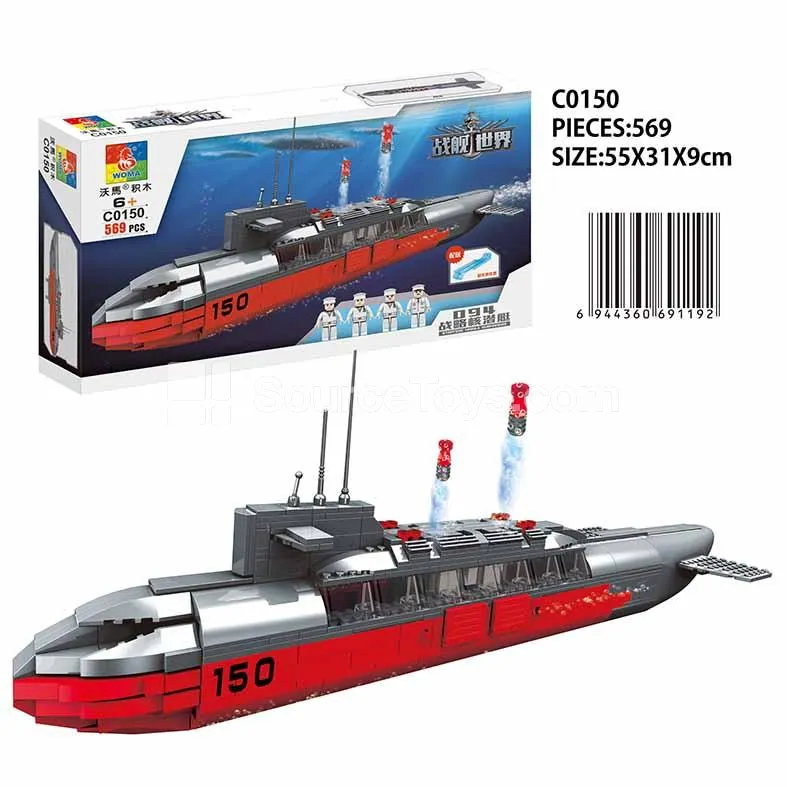 094 Strategic Nuclear Submarine Model 094 Strategic Nuclear Submarine Model