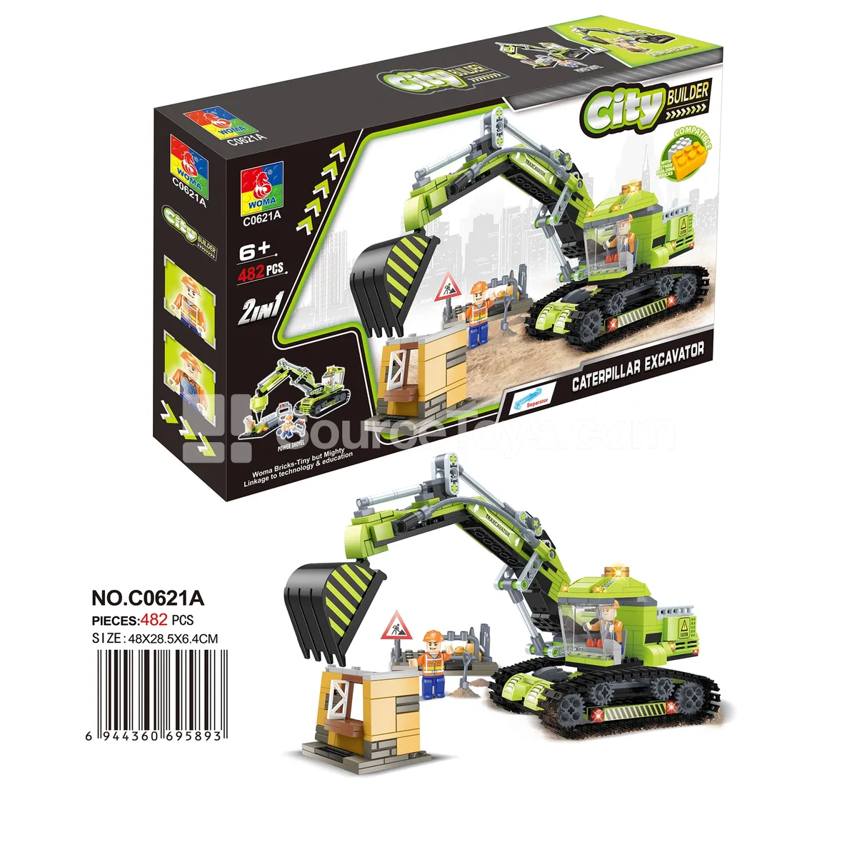 2-in-1 Crawler Hydraulic Excavator 2-in-1 Crawler Hydraulic Excavator