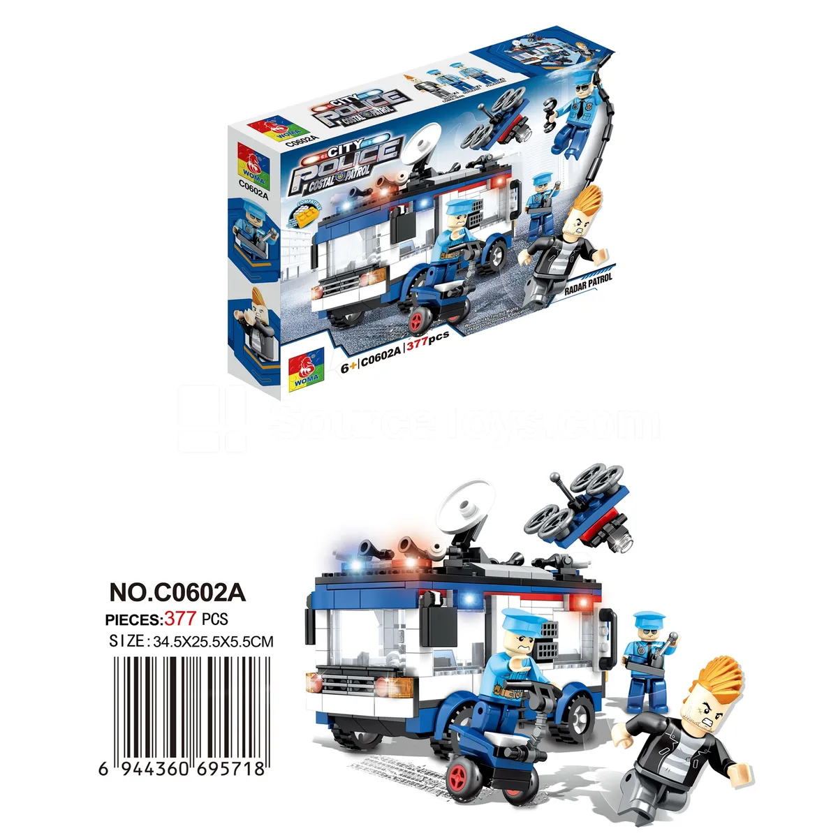 City Pioneer Eagle Eye Surveillance Vehicle (377 PCS)