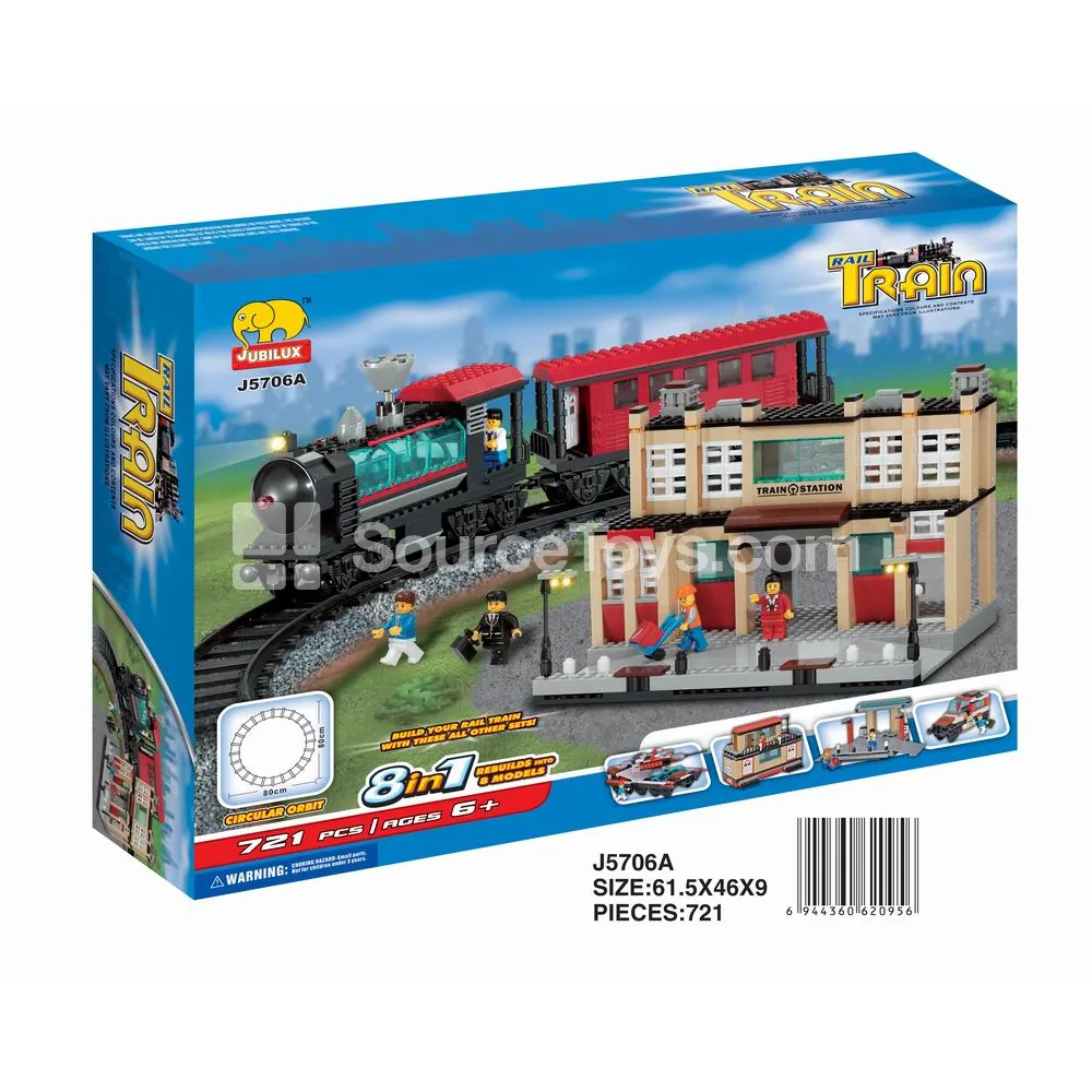 Building Blocks Train Station Building Blocks Train Station