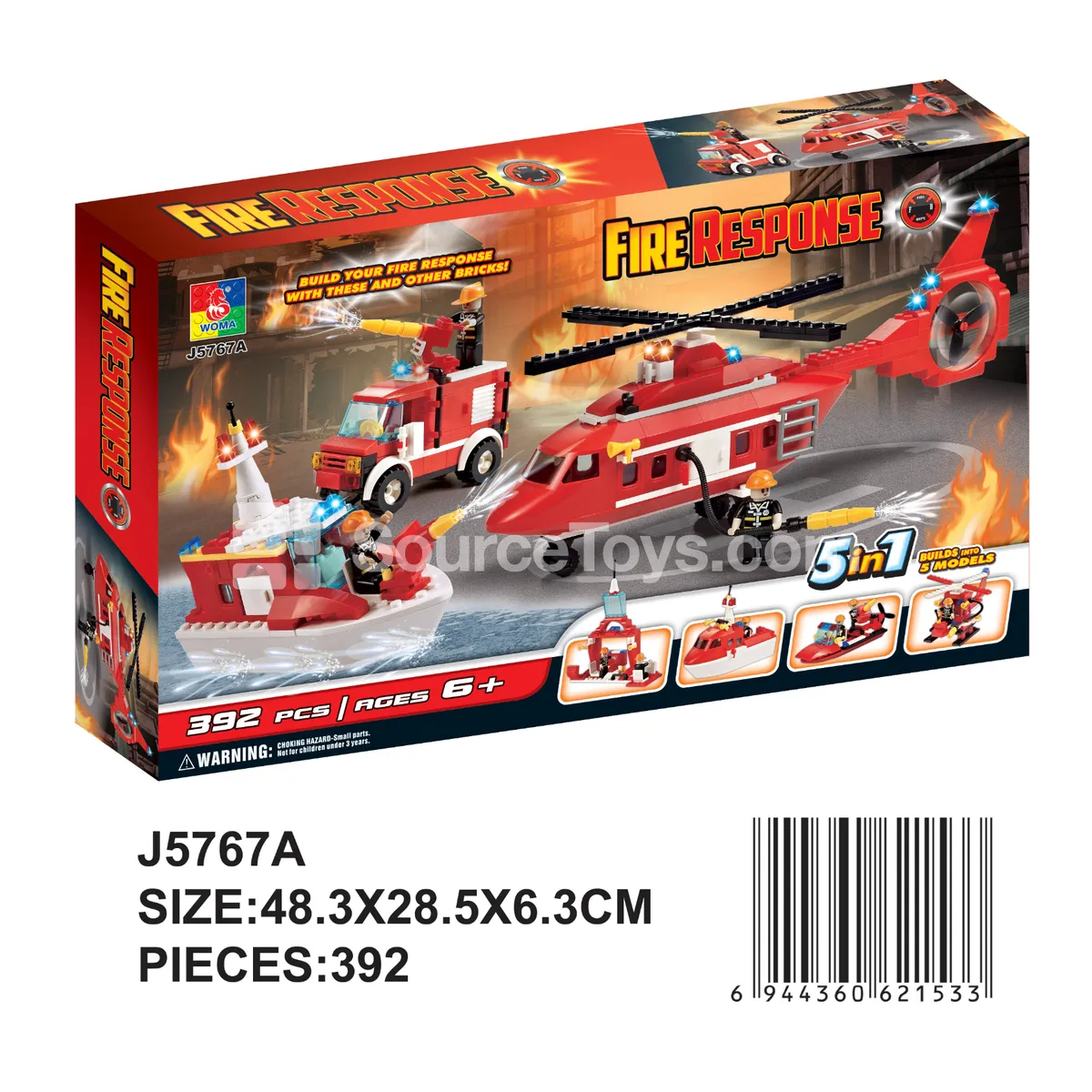 Fire Brigade Playset Fire Brigade Playset