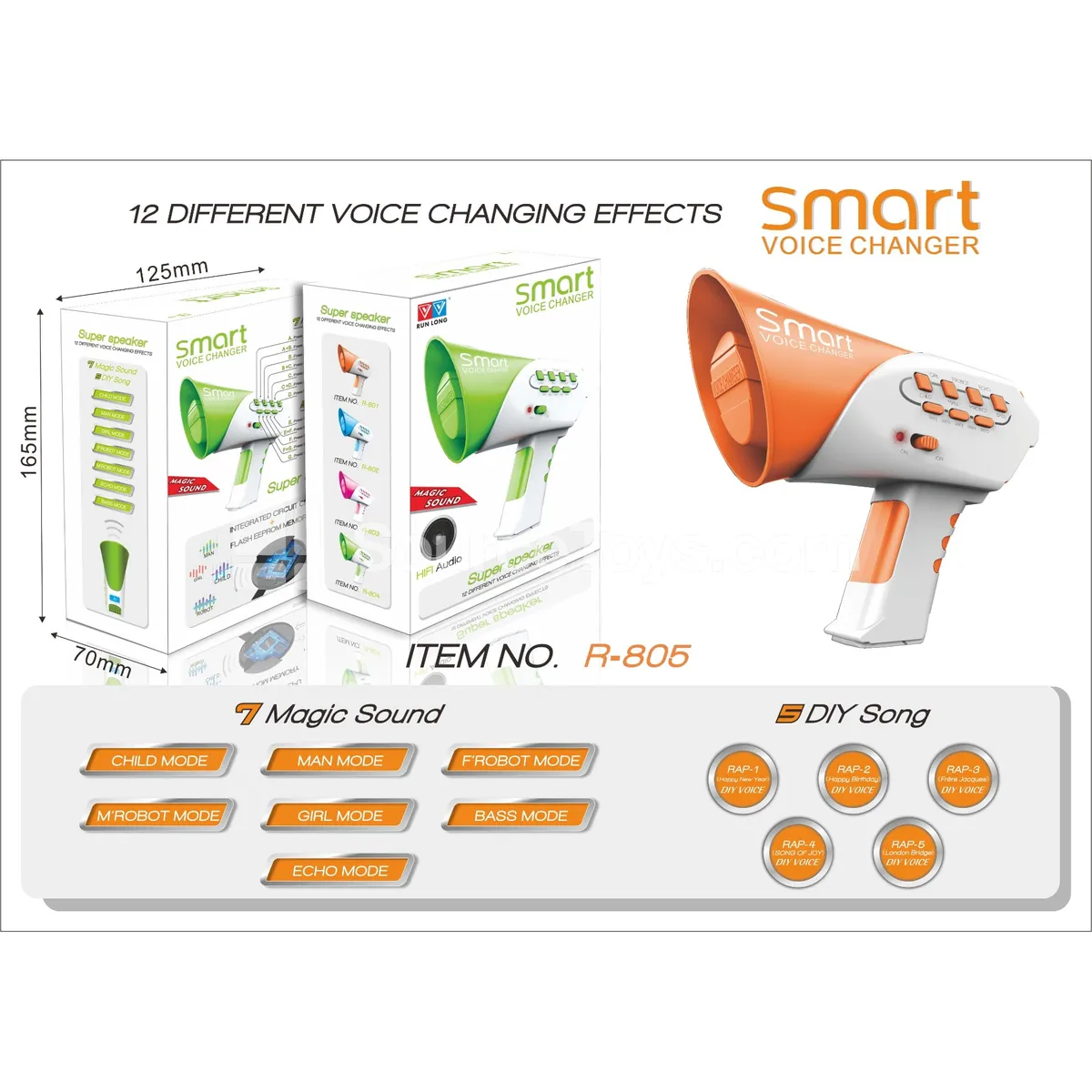Voice Changer (Orange) Voice Changer (Orange)
