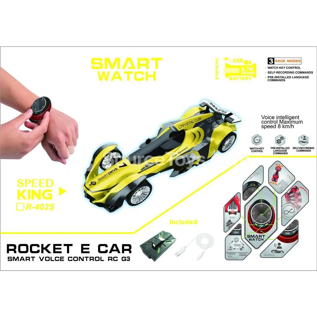 Smart Voice-Controlled Rocket Truck (Battery Included) Smart Voice-Controlled Rocket Truck (Battery Included)