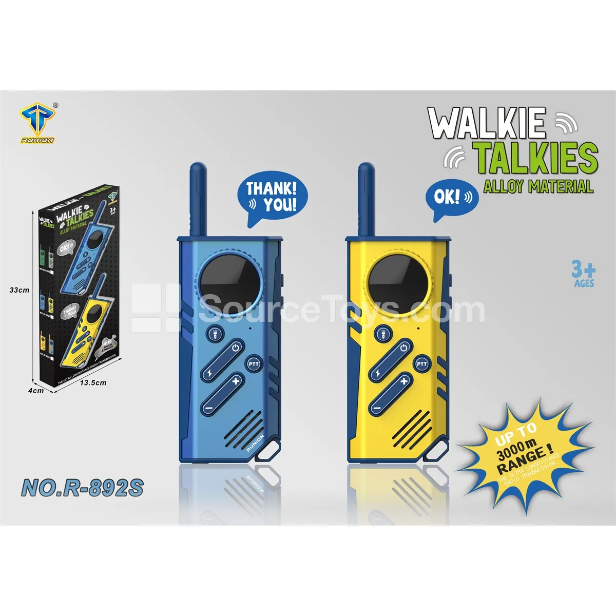 3km Alloy Walkie-Talkie HD Version 3km Alloy Walkie-Talkie HD Version