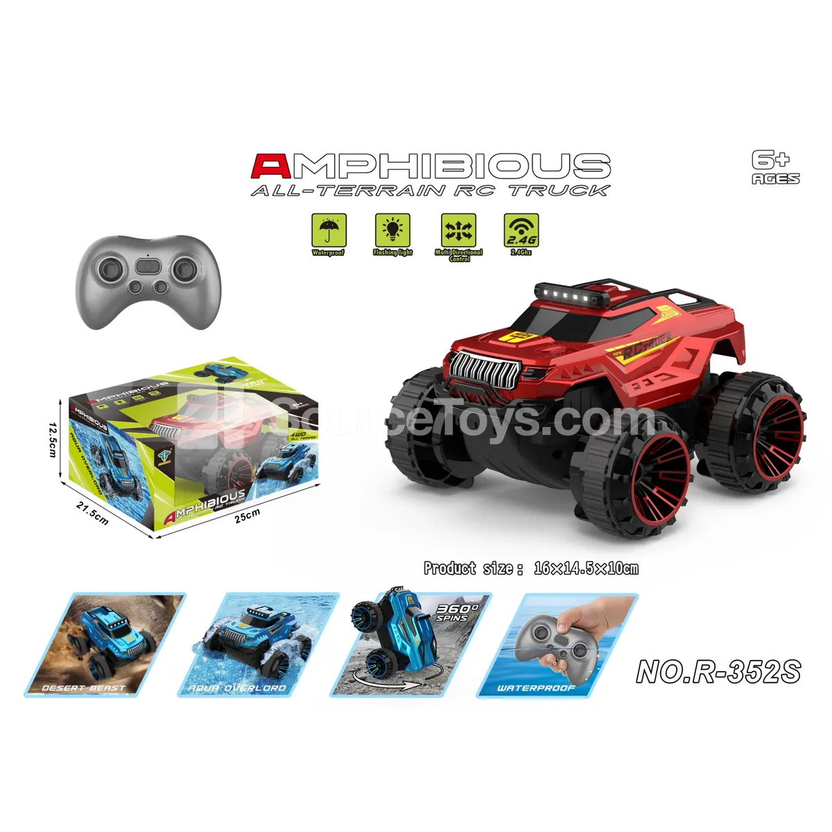 2.4G Land & Water Stunt RC Car 2.4G Land & Water Stunt RC Car