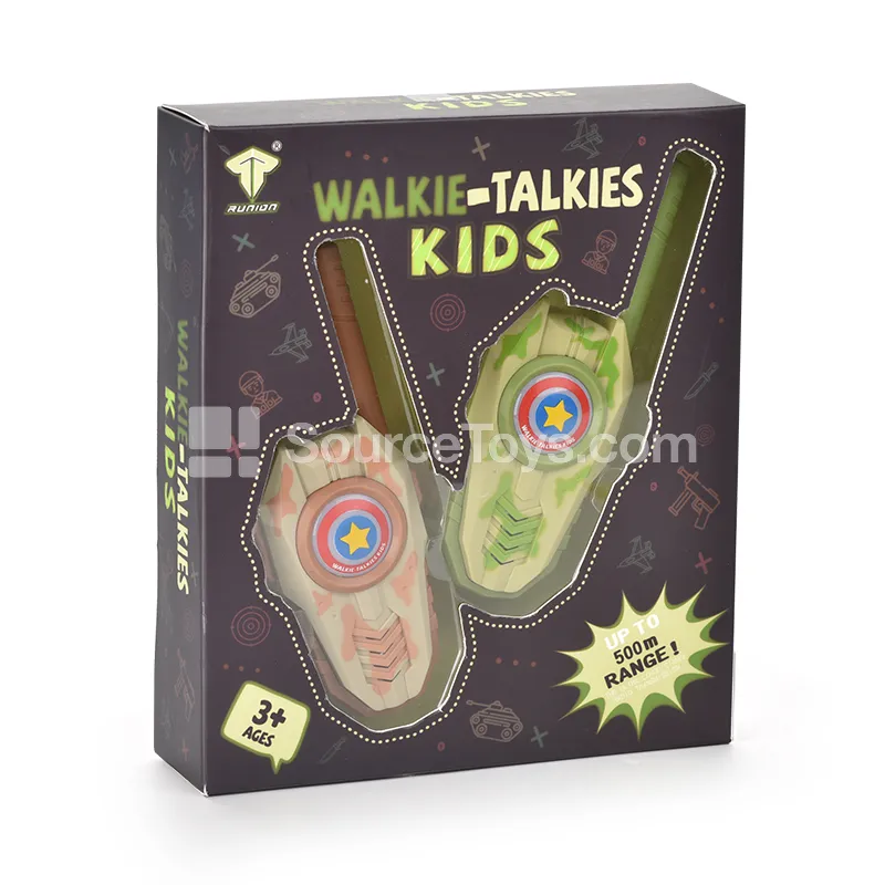 500m Walkie Talkie - Clear Version (Camouflage) 500m Walkie Talkie - Clear Version (Camouflage)