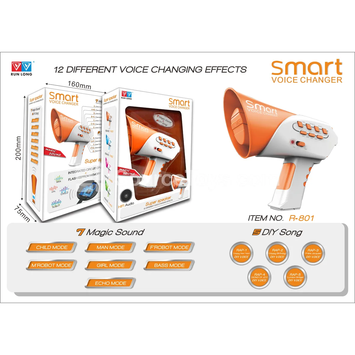 Voice Changer (Orange) Voice Changer (Orange)