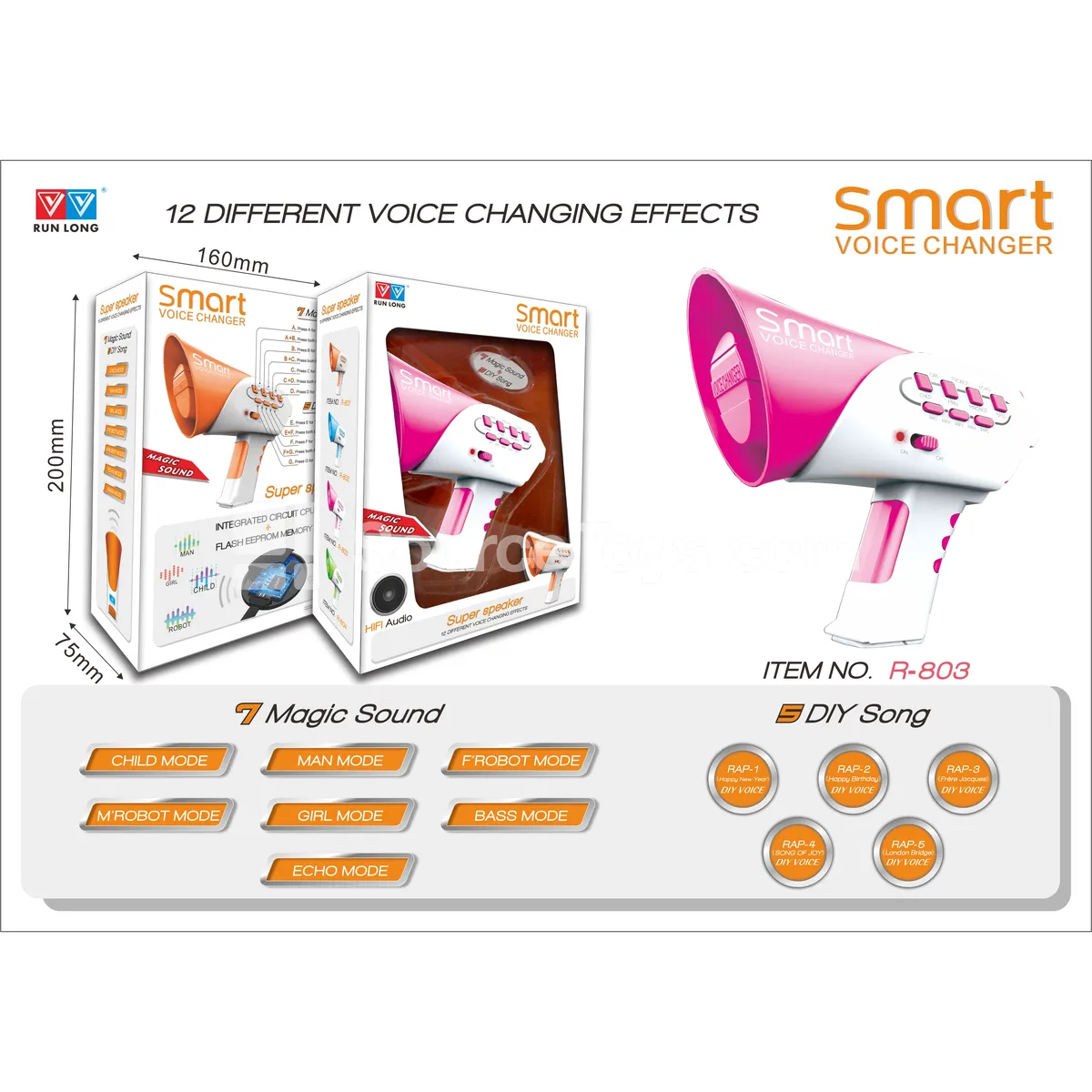 Voice Changer Toy (Pink) Voice Changer Toy (Pink)