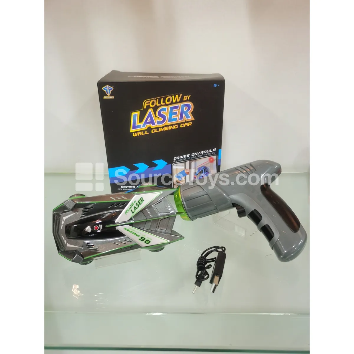 Infrared Laser Tracking Wall-Climbing Car (Light-Sensing) Infrared Laser Tracking Wall-Climbing Car (Light-Sensing)