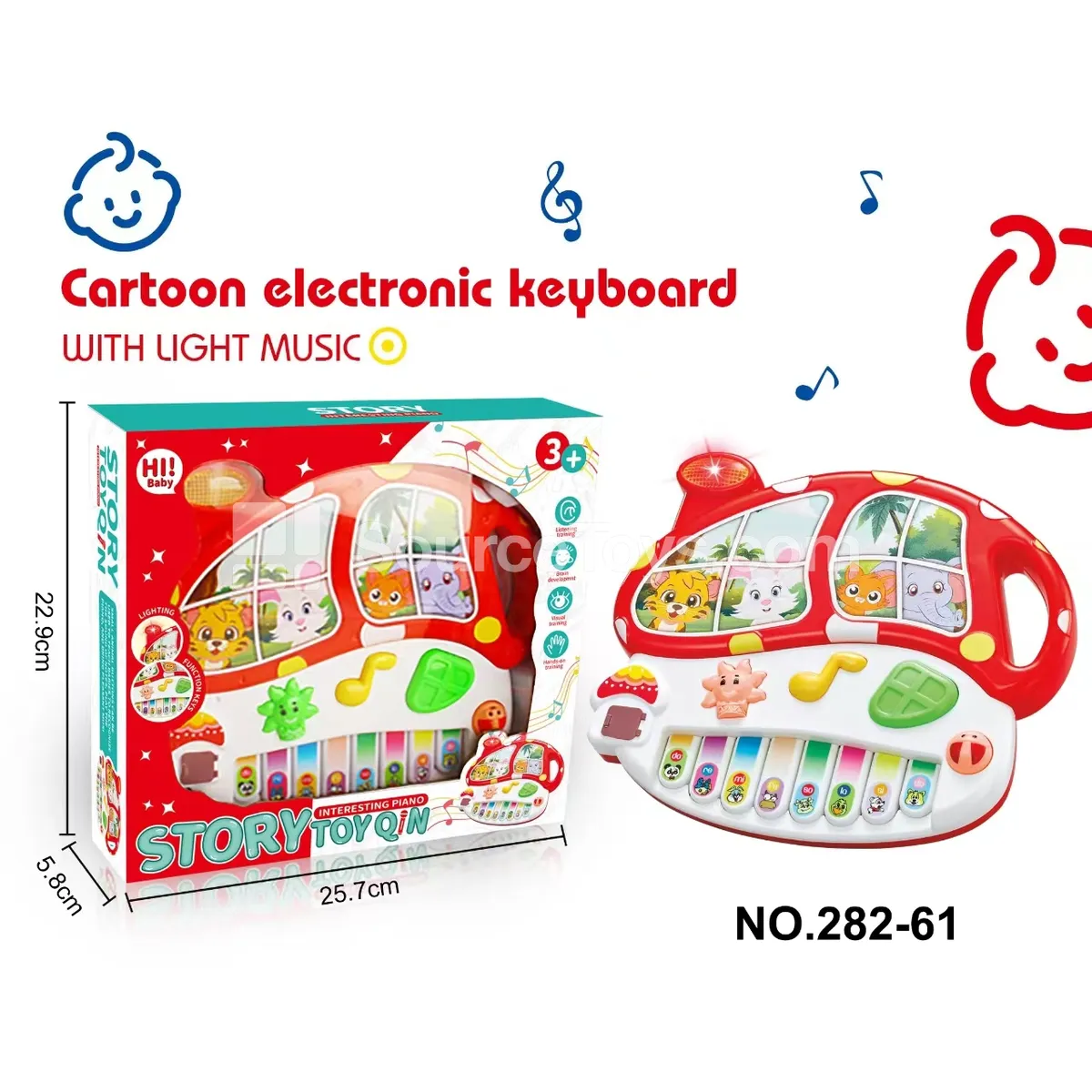 Educational Mushroom Animal Electronic Keyboard Educational Mushroom Animal Electronic Keyboard