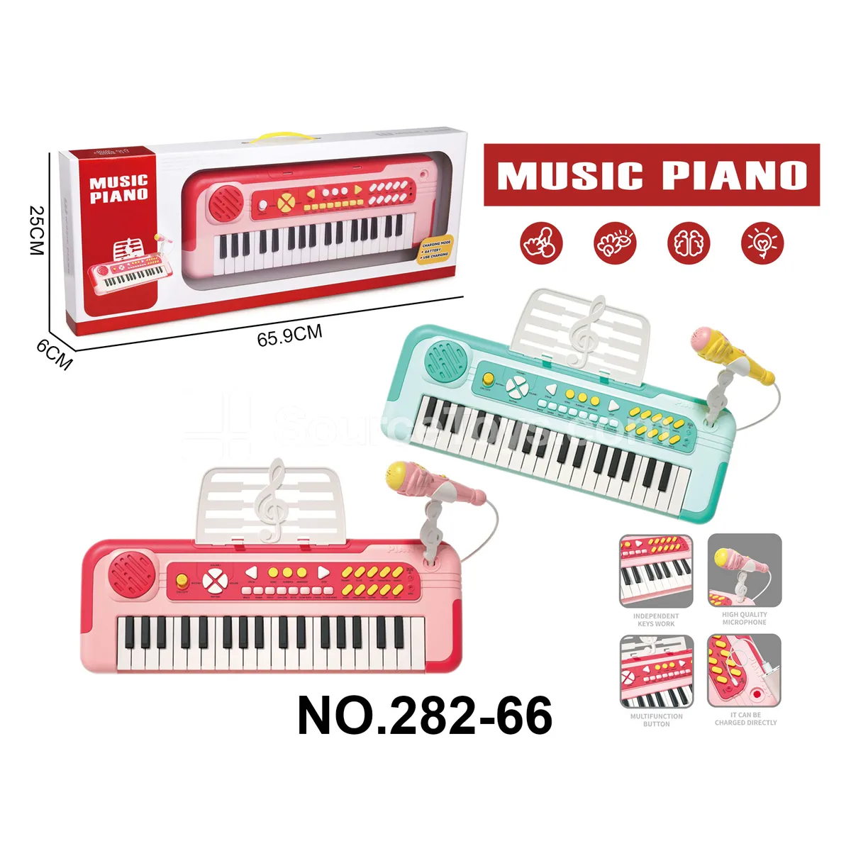 37-Key Electronic Keyboard 37-Key Electronic Keyboard