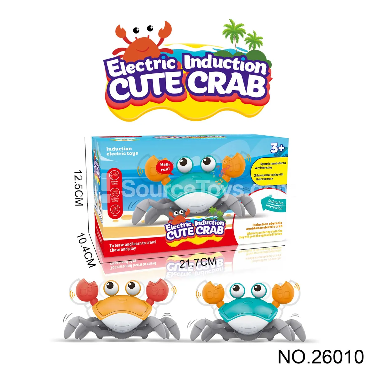 Obstacle-Avoiding Electric Crab