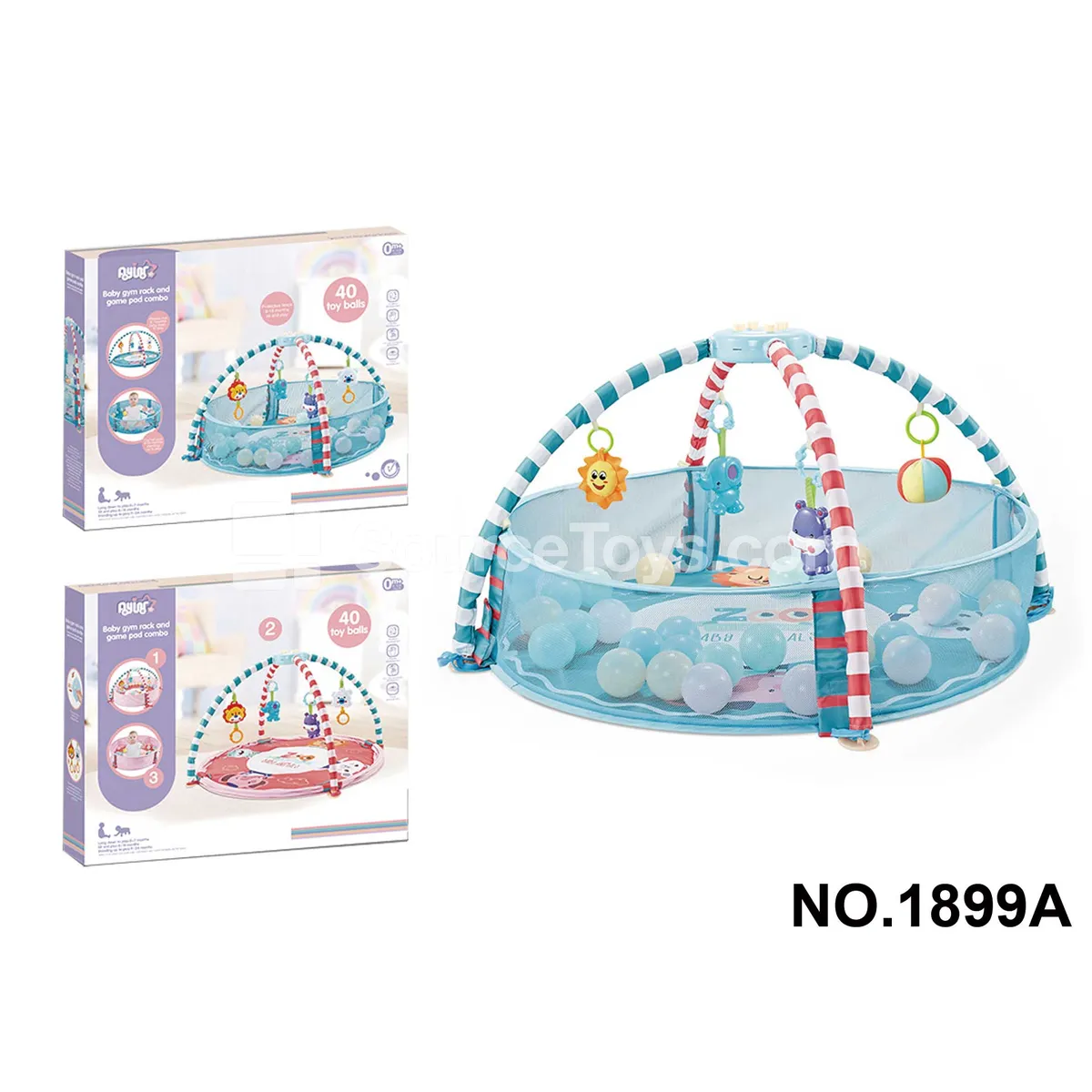 Baby Cartoon Multi-Function Playpen Baby Cartoon Multi-Function Playpen