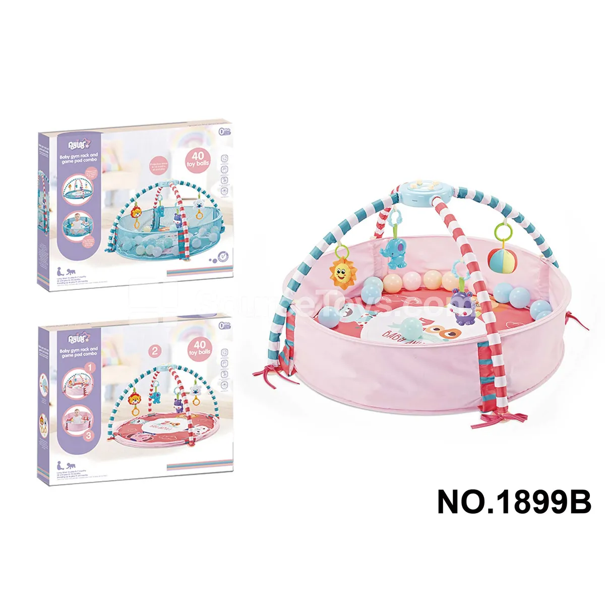 Baby Cartoon Multi-Function Playpen Baby Cartoon Multi-Function Playpen