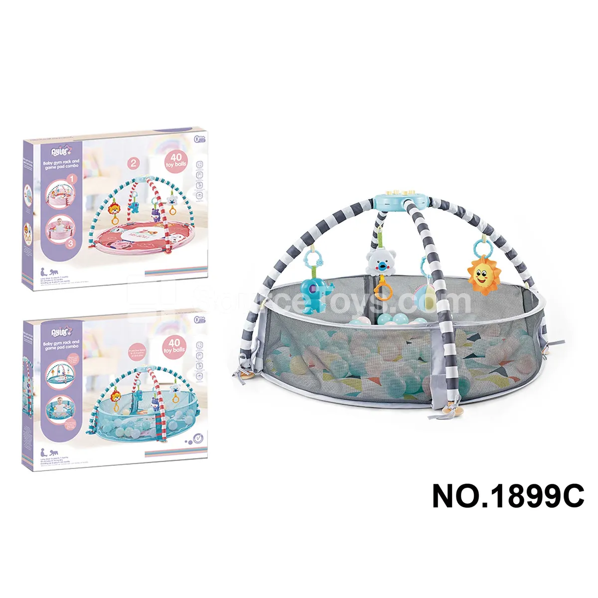 Baby Cartoon Multi-Function Playpen Baby Cartoon Multi-Function Playpen