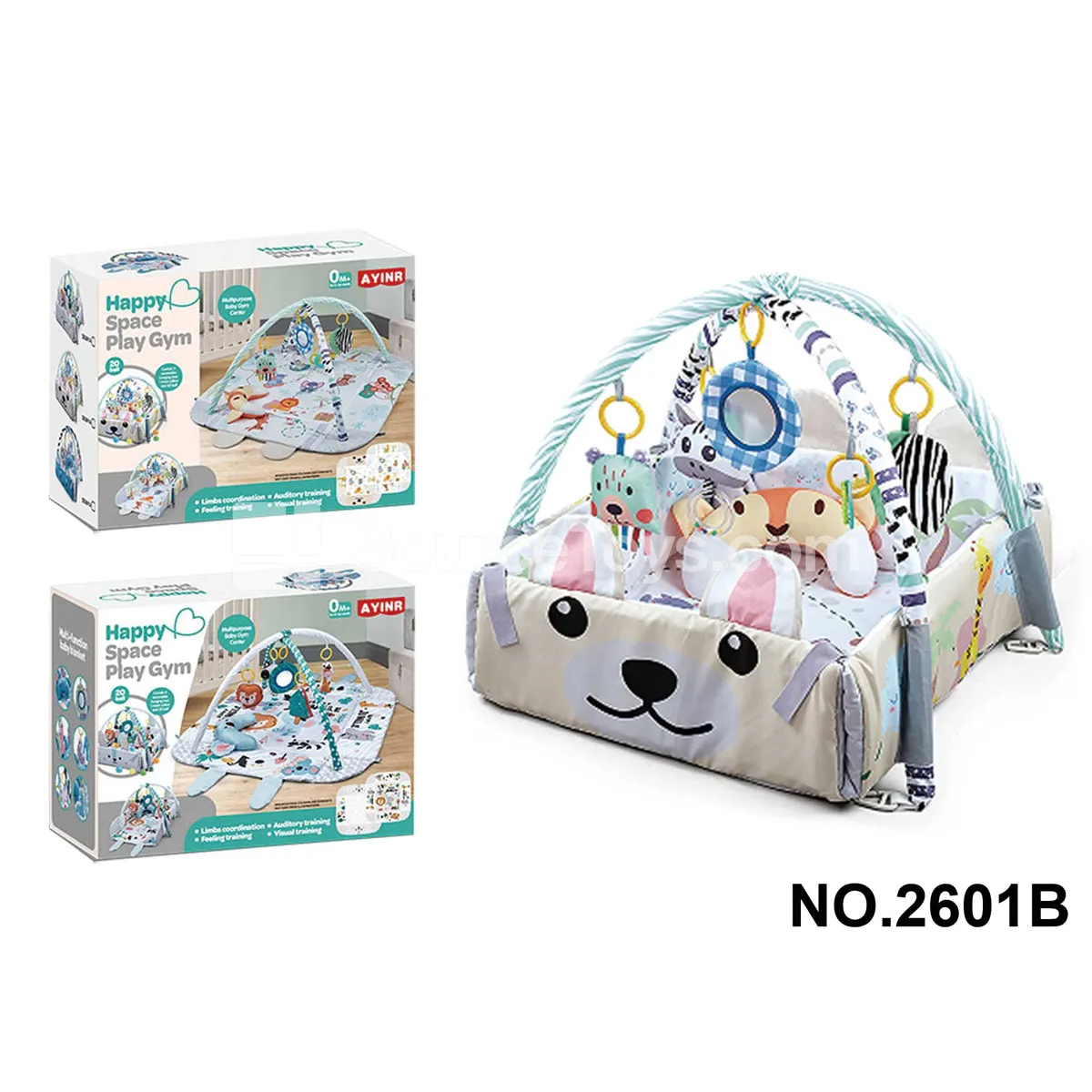 Baby Multi-Functional Bear Playpen (4-in-1 Square) Baby Multi-Functional Bear Playpen (4-in-1 Square)