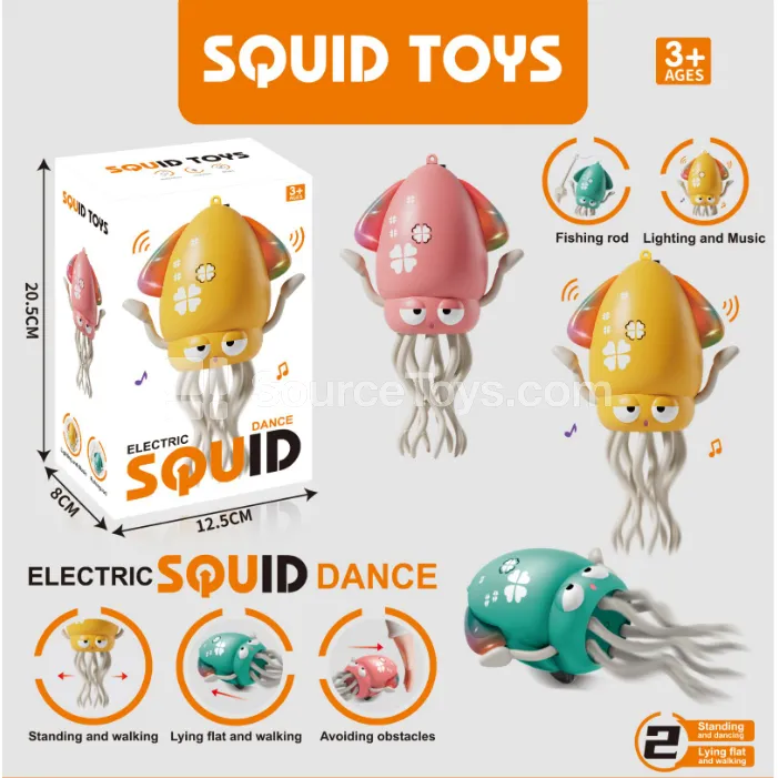 Electric Sensor Obstacle-Avoiding Dancing Octopus Electric Sensor Obstacle-Avoiding Dancing Octopus
