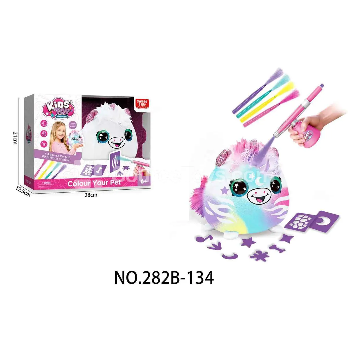 DIY Spray Paint Plush Toy DIY Spray Paint Plush Toy