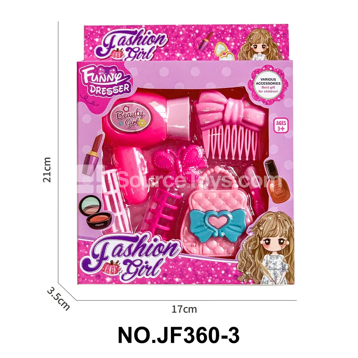 Fashion Jewelry Set Pretend Play Toy