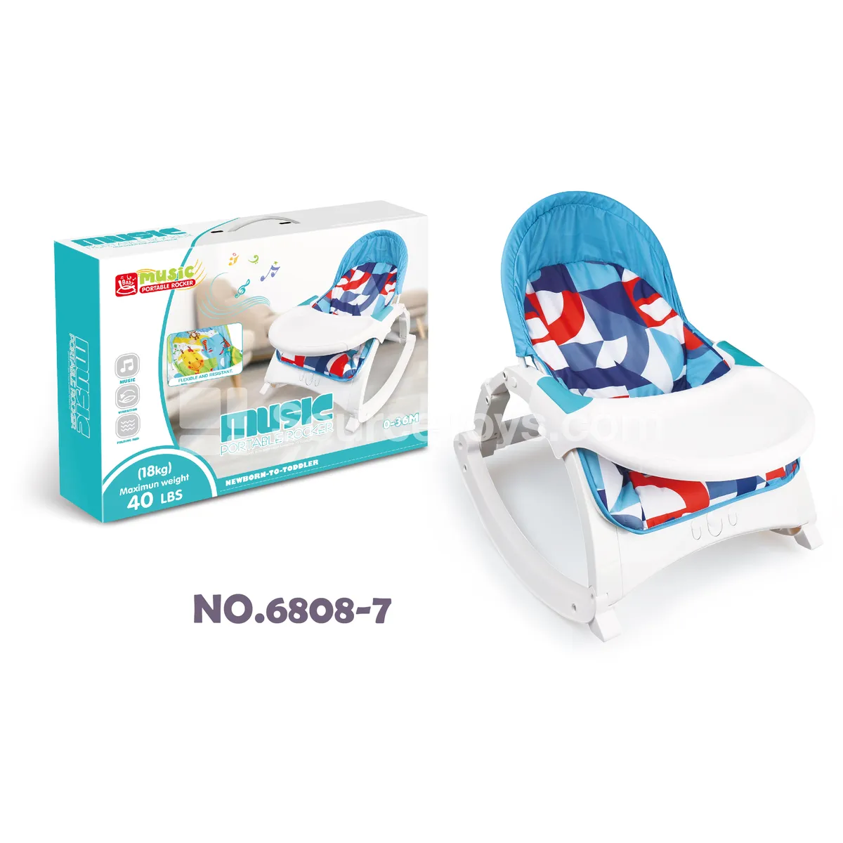 Multi-Function Rocking Chair with Tray Multi-Function Rocking Chair with Tray
