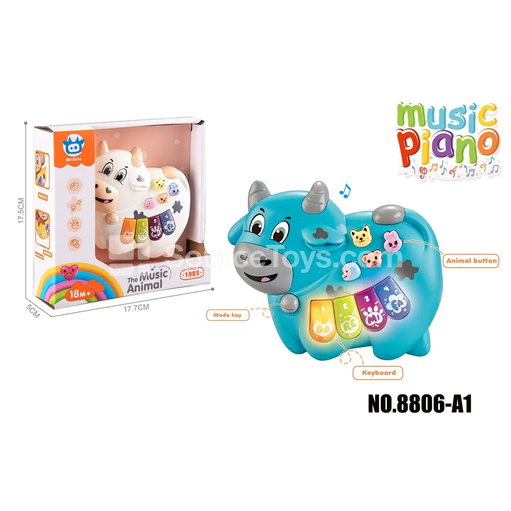 Early Education Toy Electronic Keyboard with Calf Design