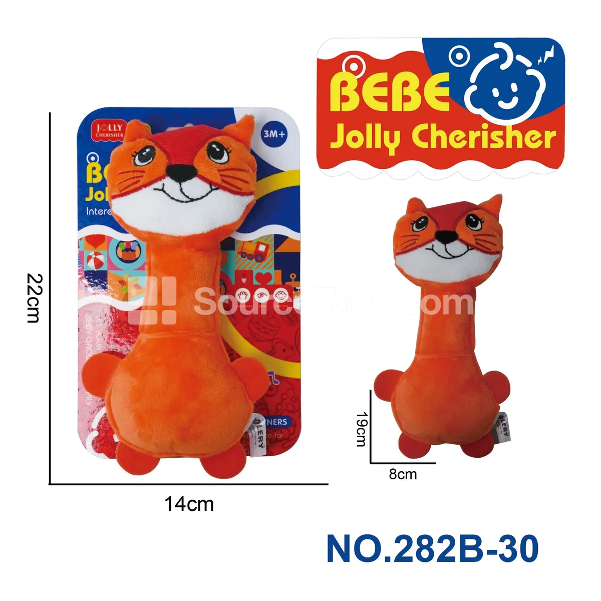 Fox Rattle Toy Fox Rattle Toy