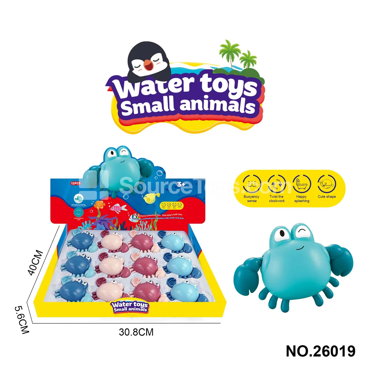 Wind-Up Water-Play Crab Wind-Up Water-Play Crab