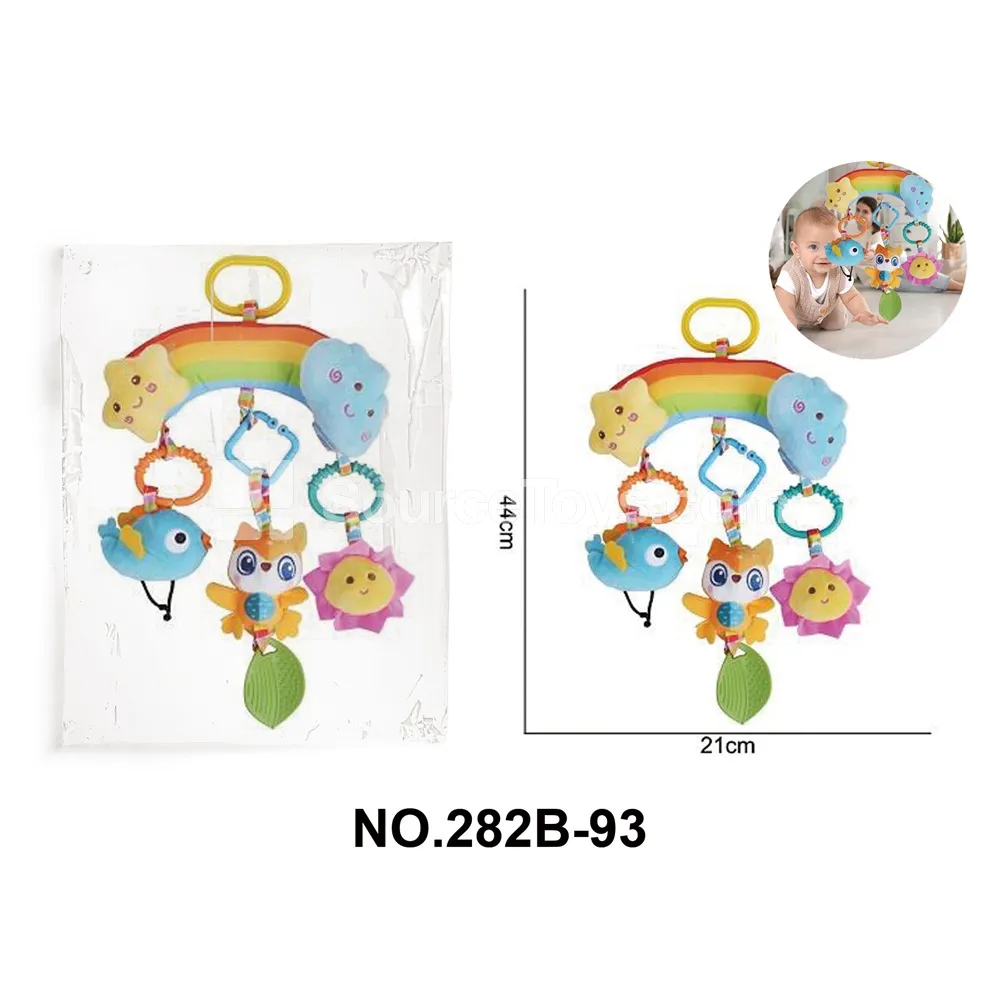 Educational Plush Owl Baby Crib Toy Set Educational Plush Owl Baby Crib Toy Set