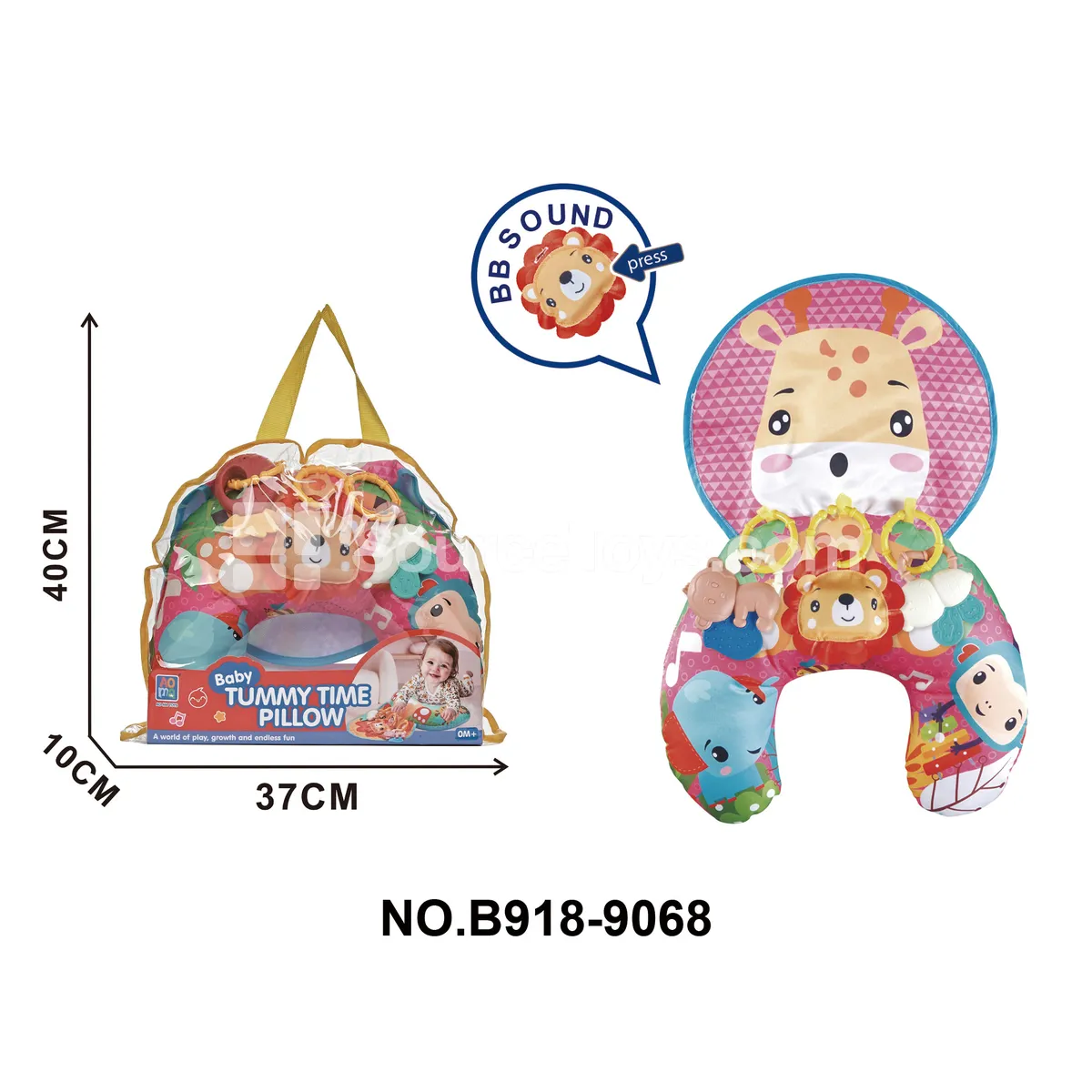 Baby Multi-Function Teether Tummy Time Pillow Baby Multi-Function Teether Tummy Time Pillow