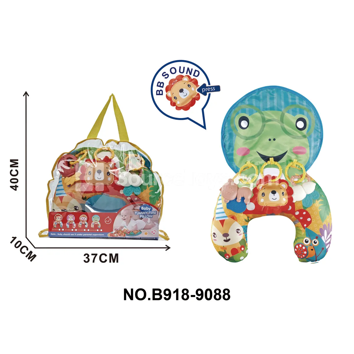 Baby Multi-Function Teether Tummy Time Pillow Baby Multi-Function Teether Tummy Time Pillow