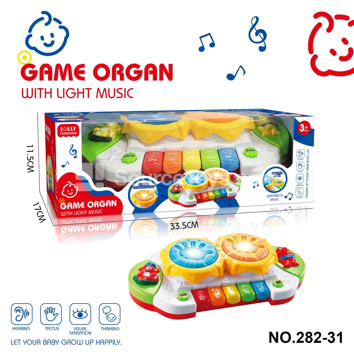 Cartoon Piano Drum Cartoon Piano Drum