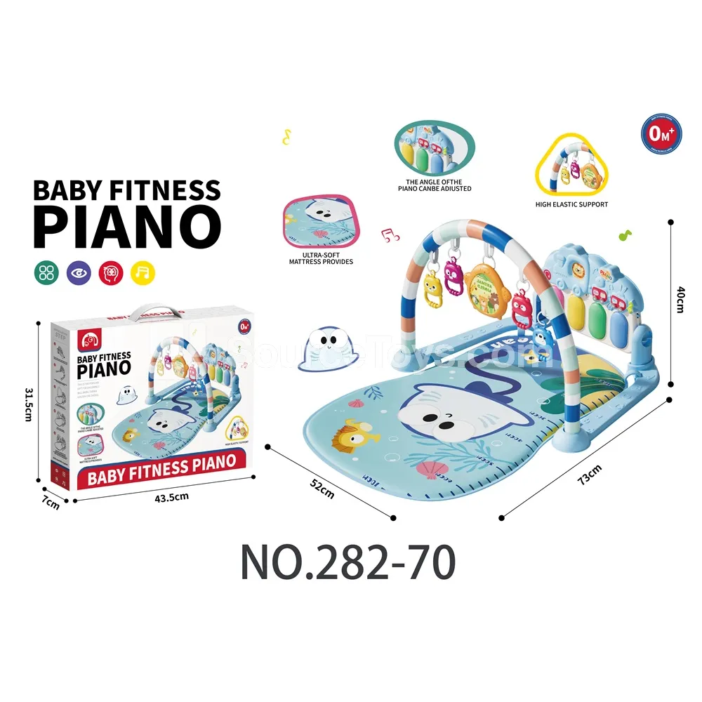 Baby Ocean Animal Kick Piano Play Mat Baby Ocean Animal Kick Piano Play Mat