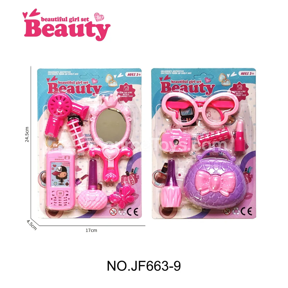 Fashion Jewelry Play Set for Girls