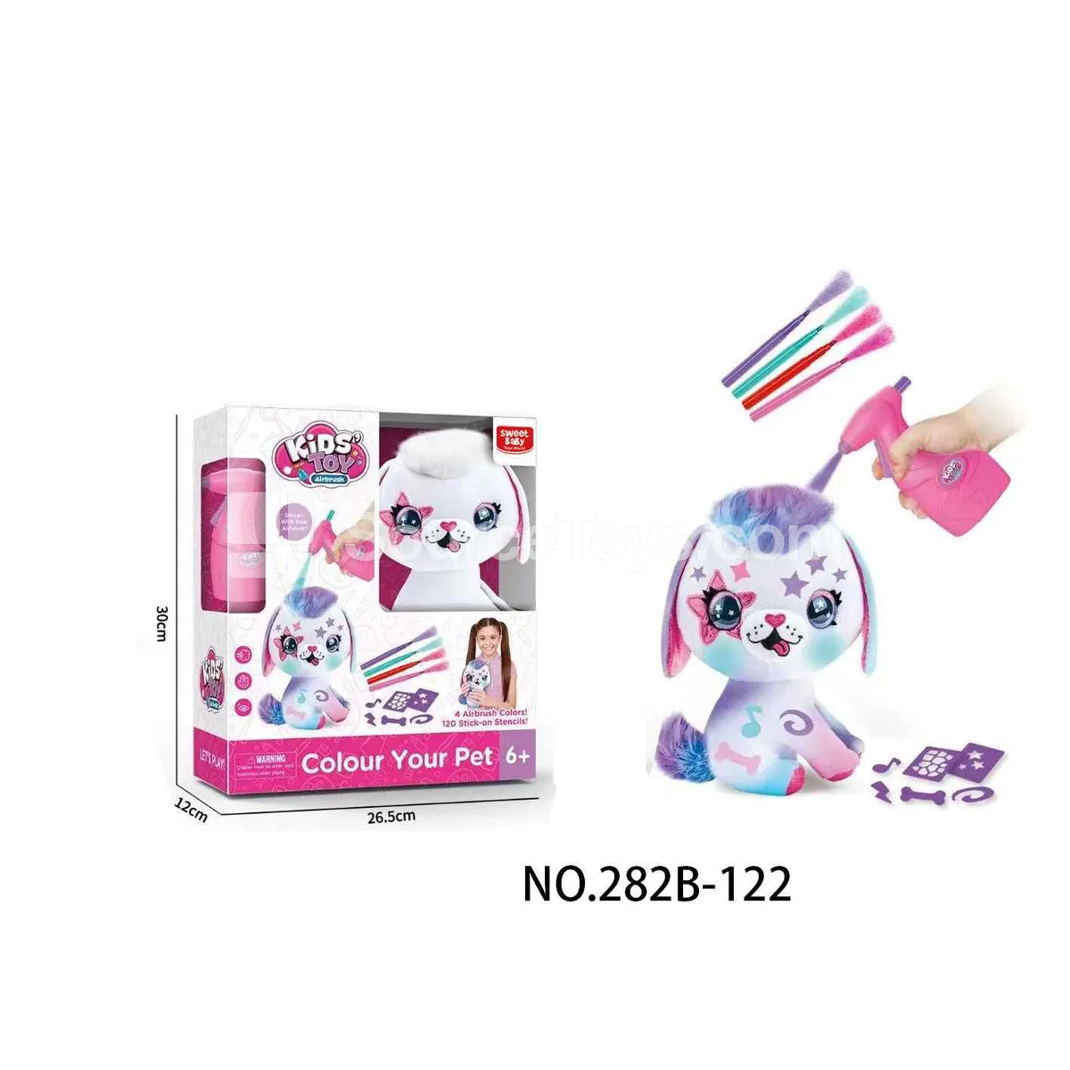 DIY Spray Paint Plush Toy DIY Spray Paint Plush Toy