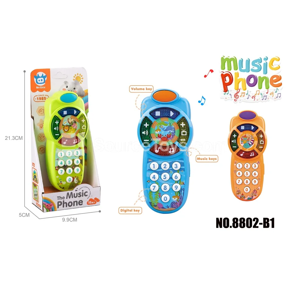 Pretend-Play Music Phone