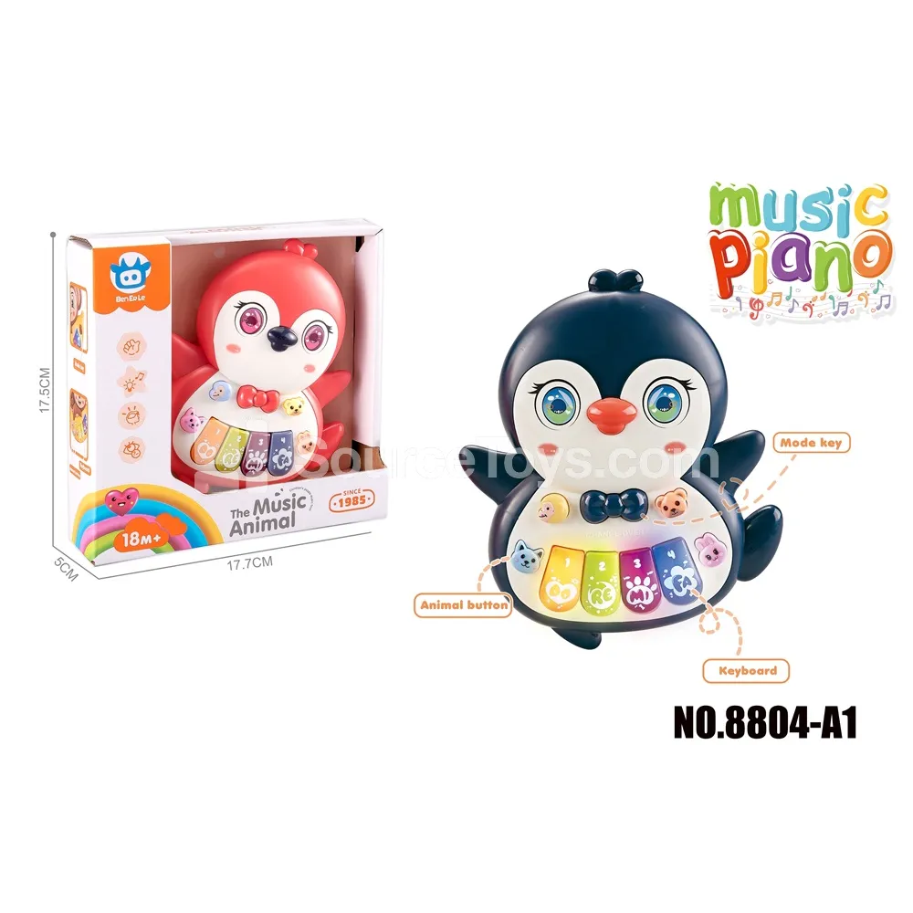 Baby Early Education Educational Penguin Electronic Keyboard