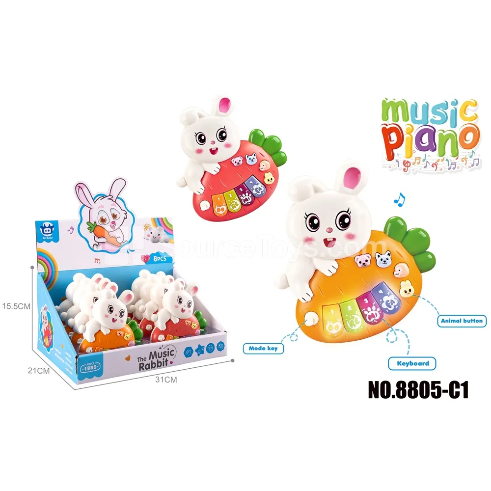 Early Education Educational Rabbit Electronic Keyboard