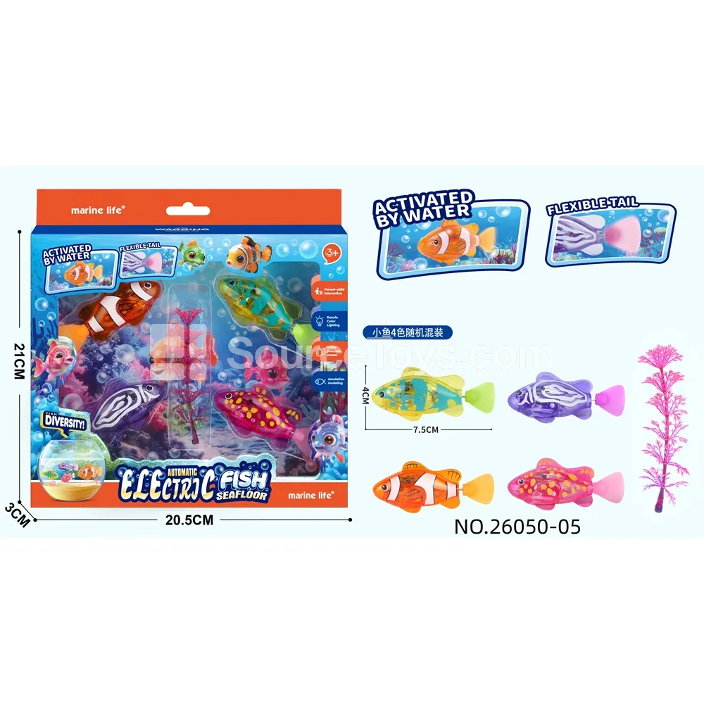 Electric Fish Toy Set