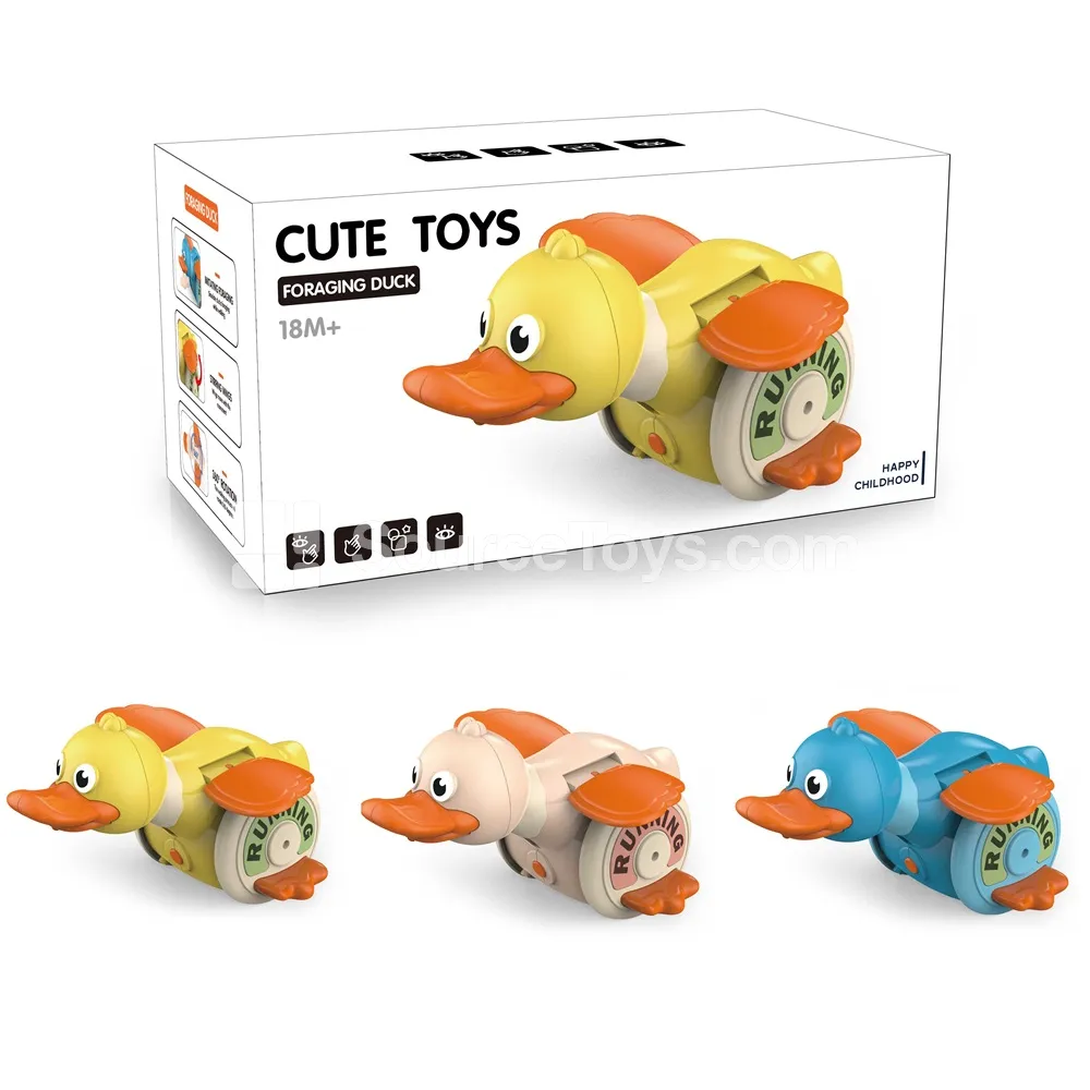 Duck-Shaped Steering Toy with Charging