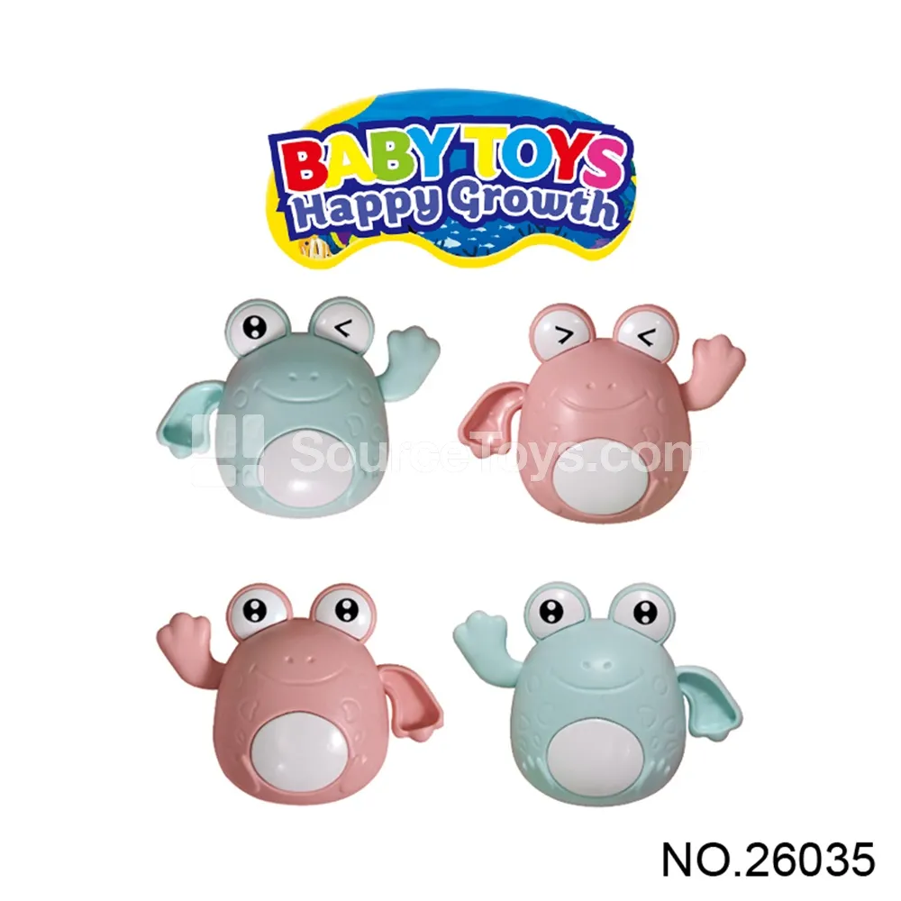 Cute Frog Wind-up Water Play Bath Toy